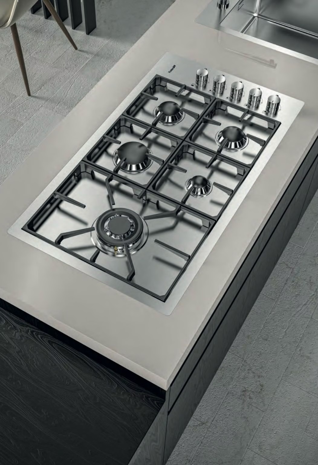 FotoItaliaanse keukenapparatuur met gevoel voor kwaliteit